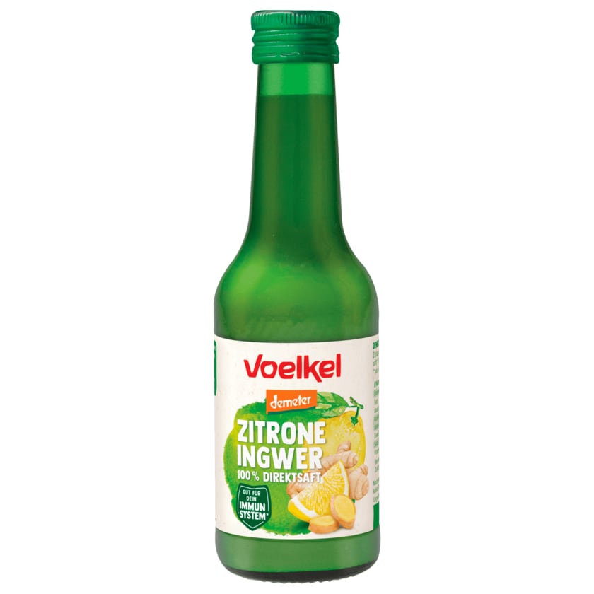 Voelkel Bio Demeter Zitrone & Ingwer Saft 0,2l
